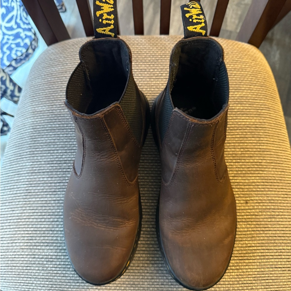 Dr. Martens Brown Ankle Boots